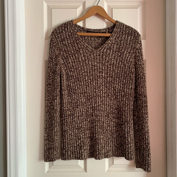 Express Light Brown Sweater Size Large - Picture 9 of 14